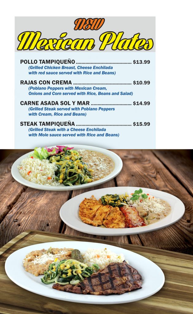 ParamountNew Mexican Plates Sol y Mar Restaurant